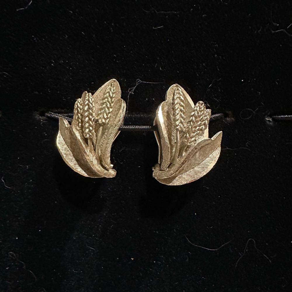 Silver Leaf Earrings